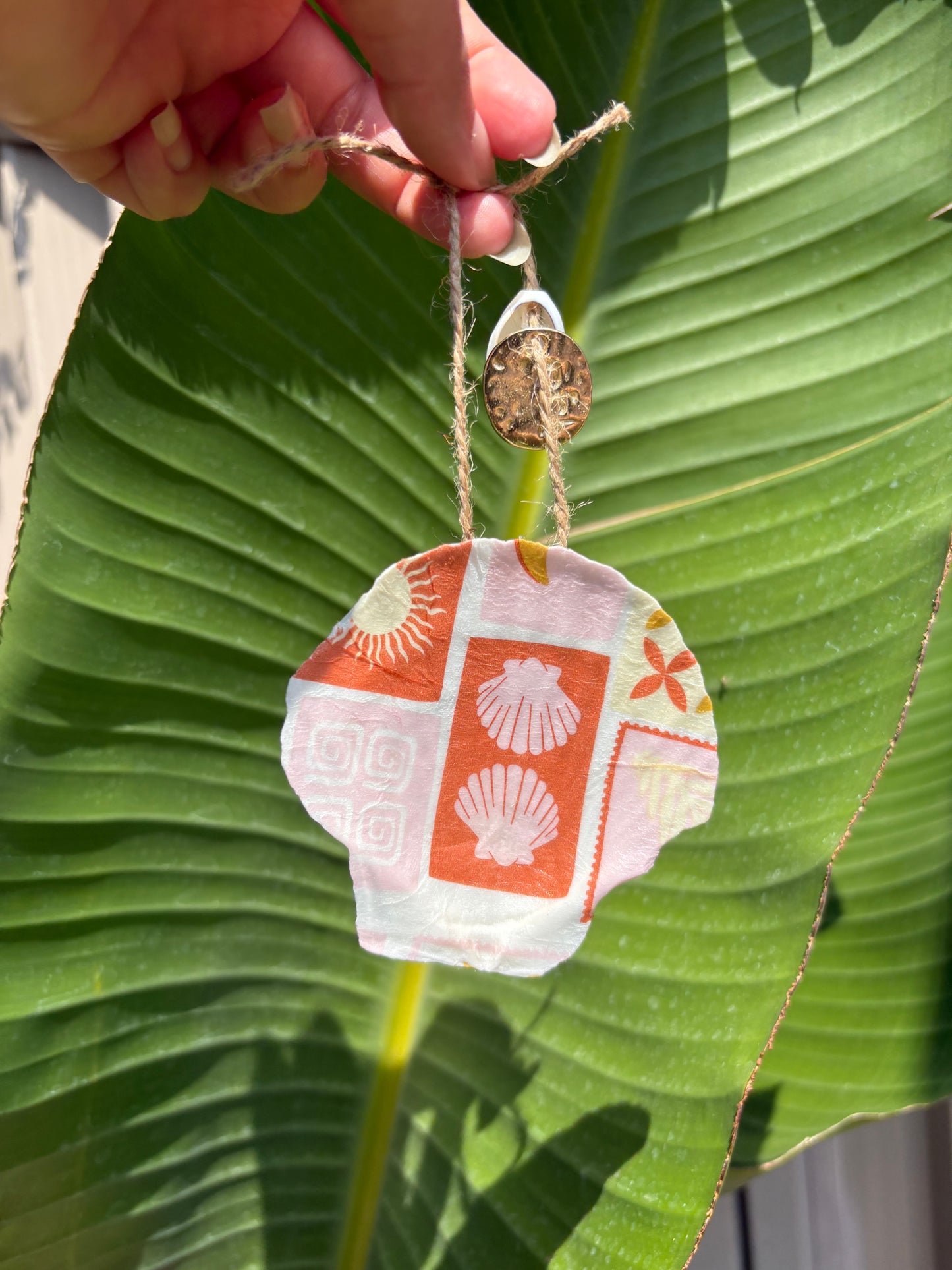 Christmas Clam Ornnament